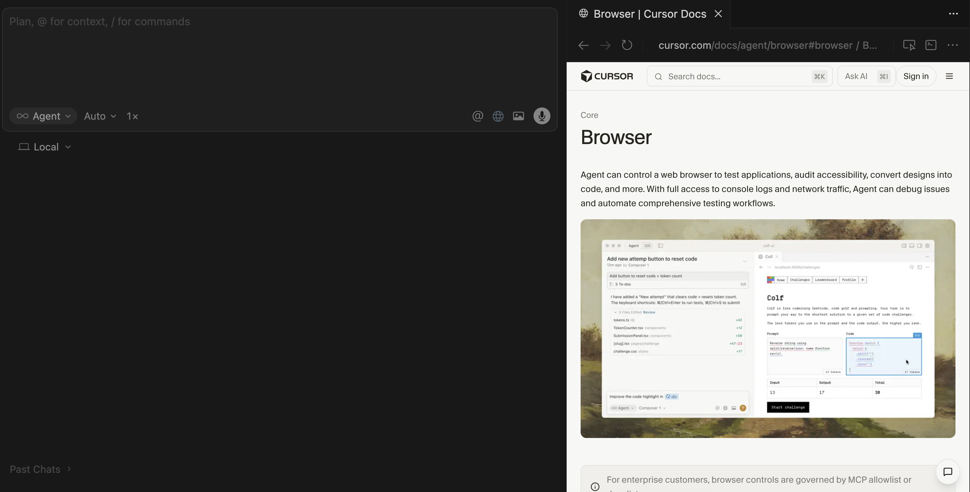 Browser Mode